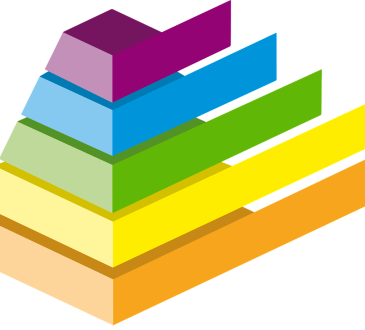 Pyramide en graphique