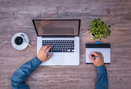 Personne qui consulte son ordinateur