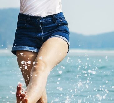 Personne en mode vacances