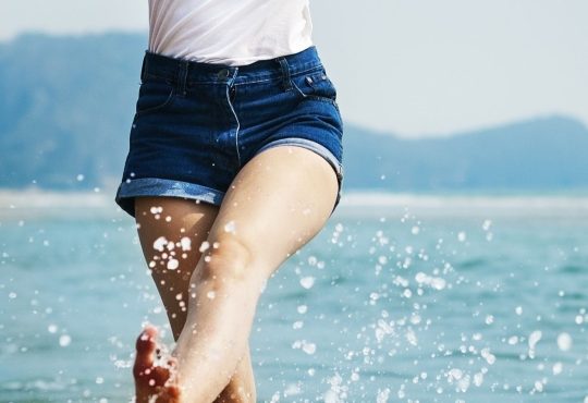 Personne en mode vacances