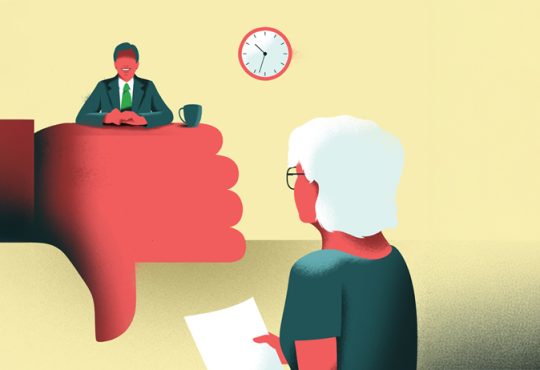 Employé âgé