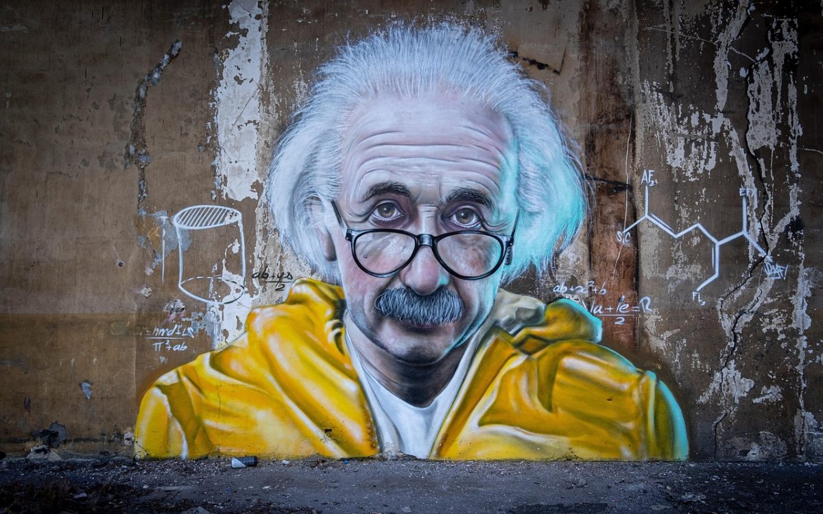 Dessin de Albert Einstein