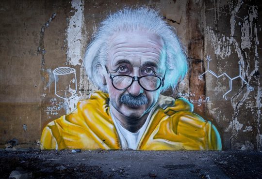 Dessin de Albert Einstein