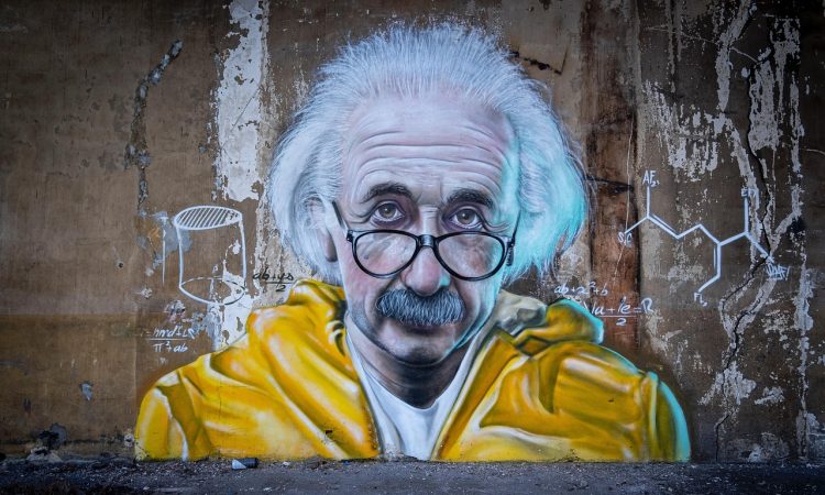 Dessin de Albert Einstein