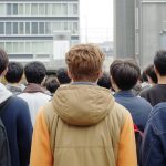Un groupe d'étudiants