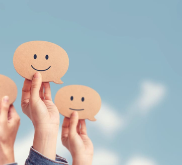 Bulles avec des visages